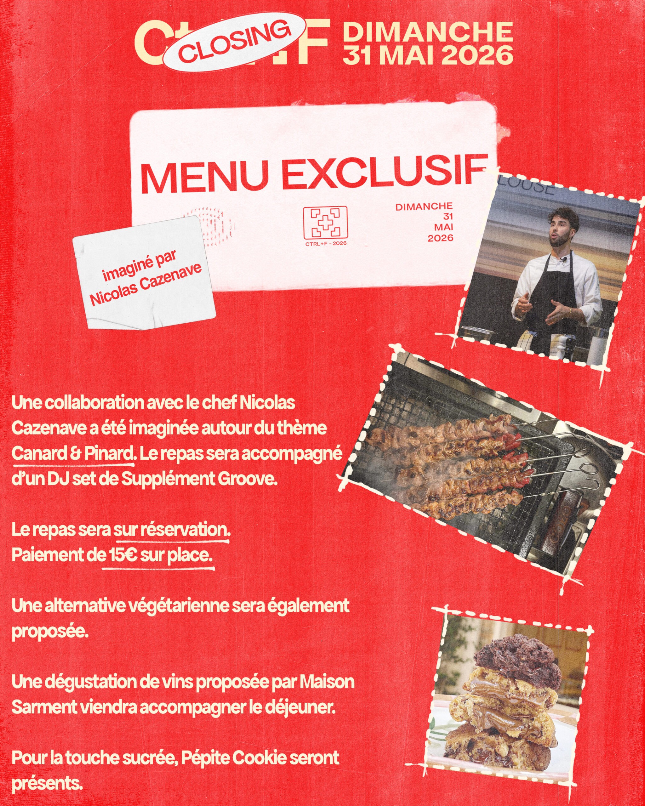 menu exclusif